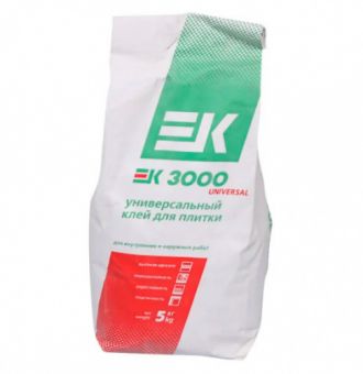 Клей для керамической плитки EK 3000 (5кг) фотография