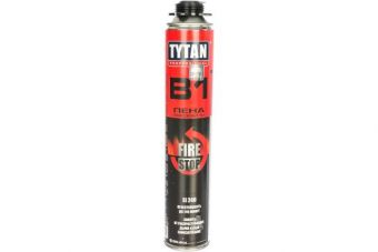 Фотография пена огнестойкая tytan professional b1 750 мл																				