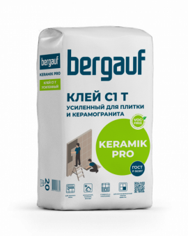 Клей эластичный для тяжелых плит Bergauf Maxiflex 25 кг/под.56/ фотография