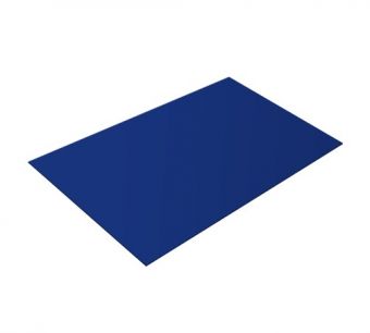 Лист плоский 2м*1,25м RAL 5002  0,5 мм / 2,5м2 фото