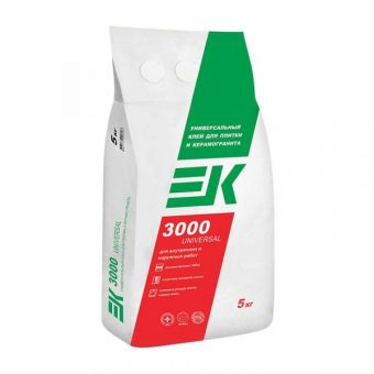 Клей для керамической плитки EK 3000 (5кг) фотография