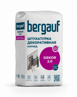 Штукатурка декоративная Бергауф Dekor 25кг(под.56шт) фотография