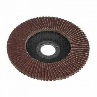 Фотография круг лепестковый торцевой 125*22,23 р80