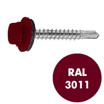 Фотография саморез кровельный 4,8х51 ral 3011