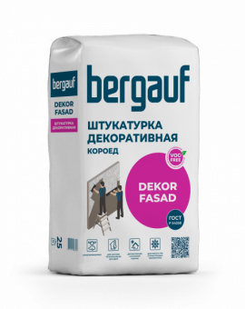 Штукатурка декоративная Бергауф Dekor Fasad 25кг фотография