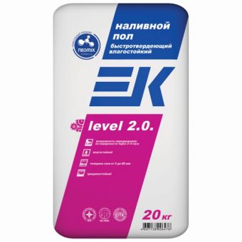 Наливной пол быстротвердеющий  EK level 2.1 / 20 кг  фотография
